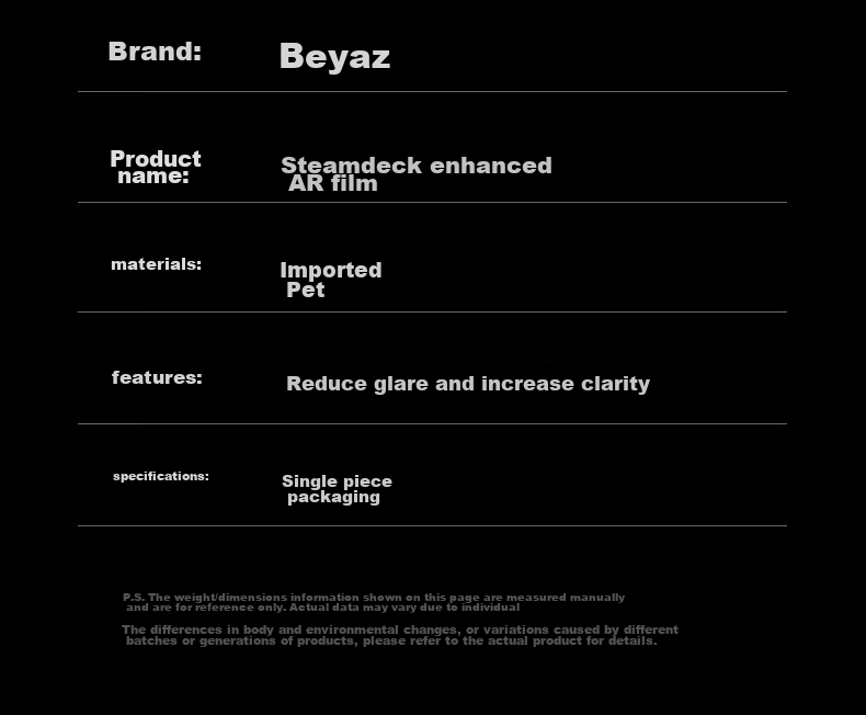 BIAZE Screen Protector for Steam Deck/OLED, AR Anti-Glare Film, Dust-Proof Sticker, High-Definition Anti-Fingerprint Nano Tempered Glass Film for Gaming Console 12