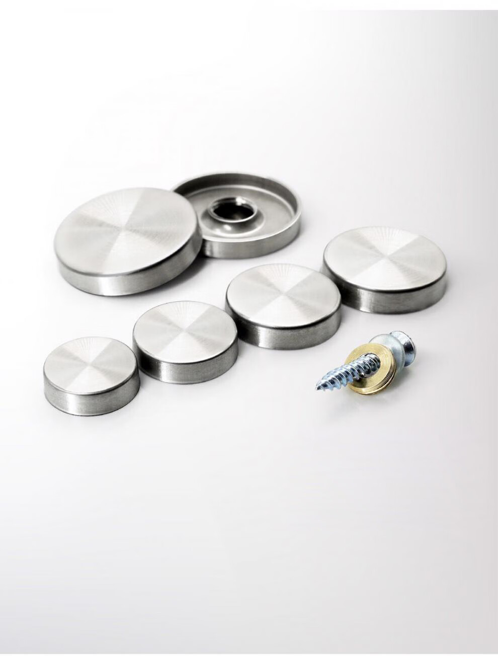 广告钉铜镜钉装饰盖亚克力板钉自攻螺丝钉帽固定玻璃钉遮丑钉扣盖直径