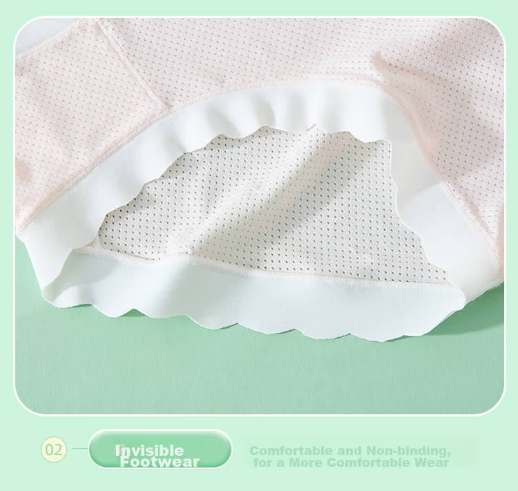 LangSha Children's Underwear, Girls' Summer Thin Ice Silk Seamless Panties, Antibacterial Triangle Mesh Shorts for Teenagers And High School Students 9