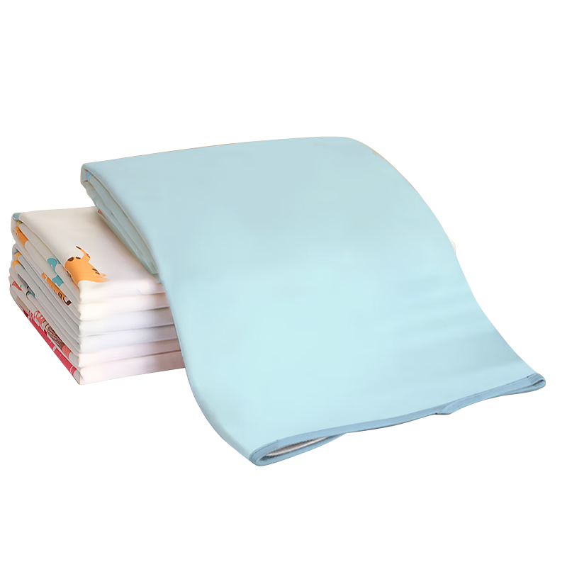 Tongkui Large Washable Waterproof Diaper Pad, Breathable Child Menstrual Pad, 7A Antibacterial, Blue, 180*200cm