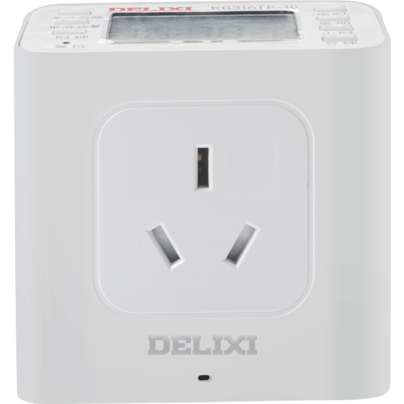 DELIXI ELECTRIC Time Control Switch Timer Socket Controller KG316TP, 16A AC220V