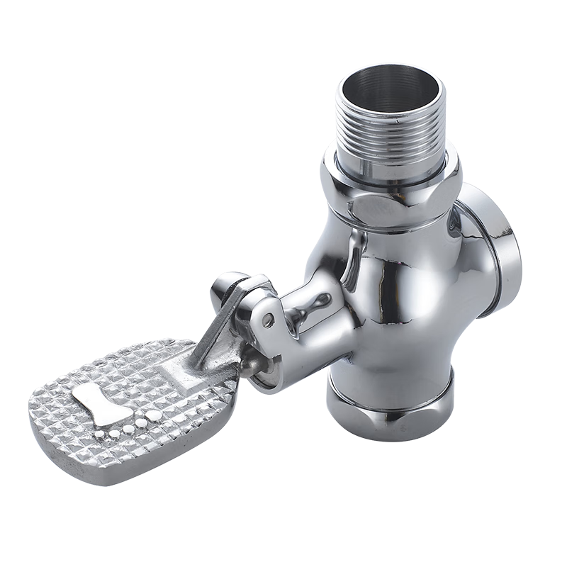 MEJUE Foot Pedal Valve Flush Valve, Bathroom Toilet Large Pool Squatting Toilet Foot-Operated Flush Valve, Flush Valve Z-017242