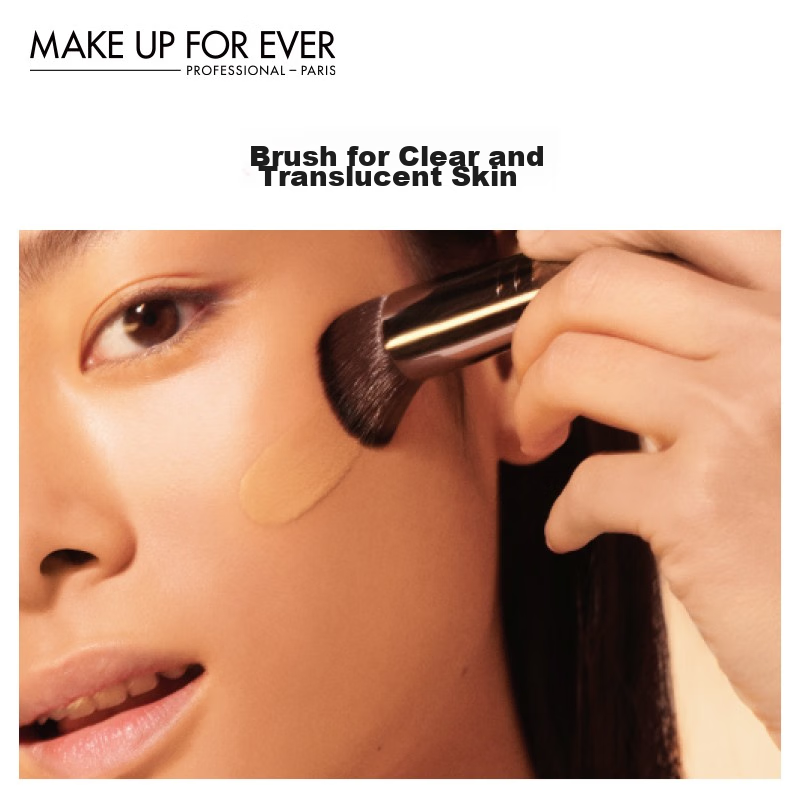 MAKE UP FOR EVER [Official Authentic Product] 116 Foundation Brush Makeup Brush, Conceals Imperfections Evenly And Smoothly, Birthday Gift for Girlfriend