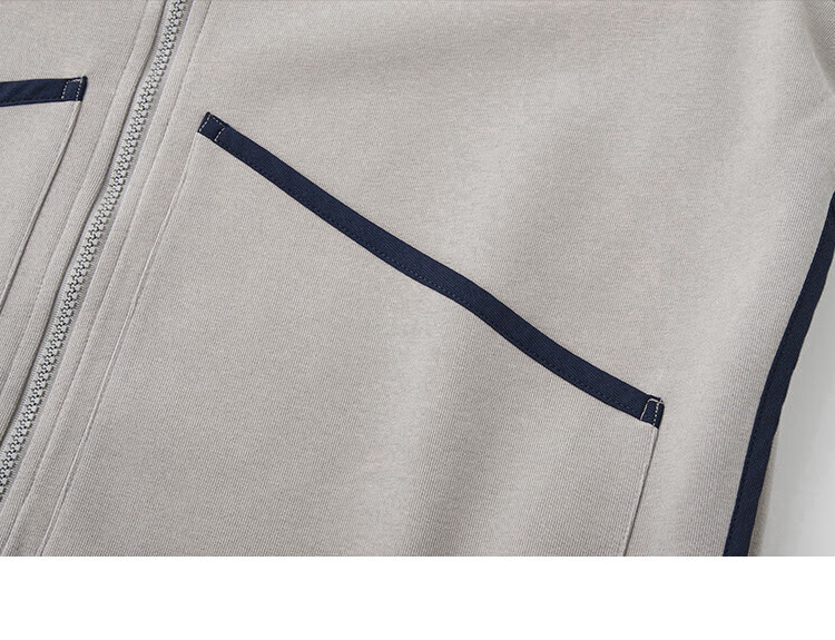 Dme [Stand-Up Collar Contrasting Trim Sweatshirt], Spring And Autumn Design, Stylish, Slimming, Long-Sleeve Casual Jacket for Wome 26
