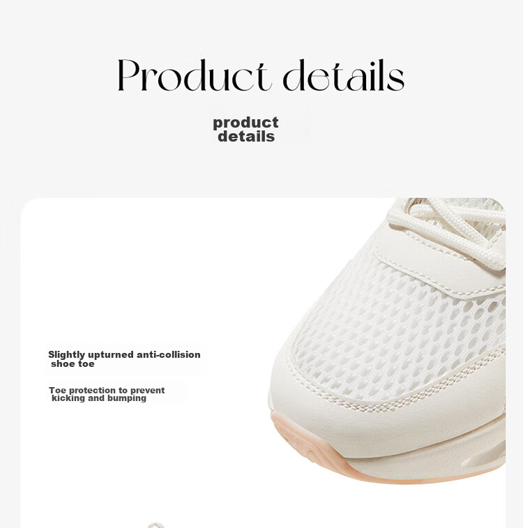 CAMEL Outdoor Breathable Casual Shoes for Men And Women, Non-Slip Sports Running Shoes with Hollow Design F13M303020 20