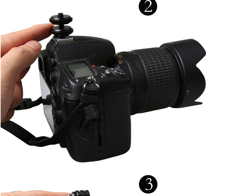 KYOTSU GoPro 13/12/11/10/9, DJI Action 6/5pro/4/3 Universal Sports Camera Gimbal, DSLR And Mirrorless Camera Hot Shoe Base Converter Accessory 4
