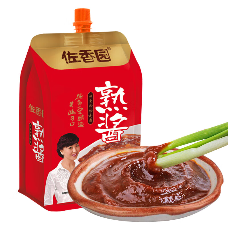 佐香园熟酱450g【黄豆酱】点蘸拌面酱 豆瓣酱  即食拌面下饭酱 东北大酱