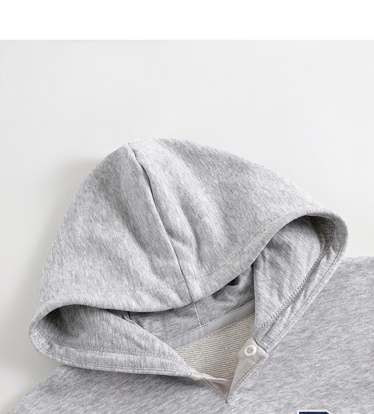 MARC&JANIE Boys' Energetic Preppy Hooded Sweatshirt, Children's Top, Kids' Clothing, Spring And Autumn Style, 241160 9
