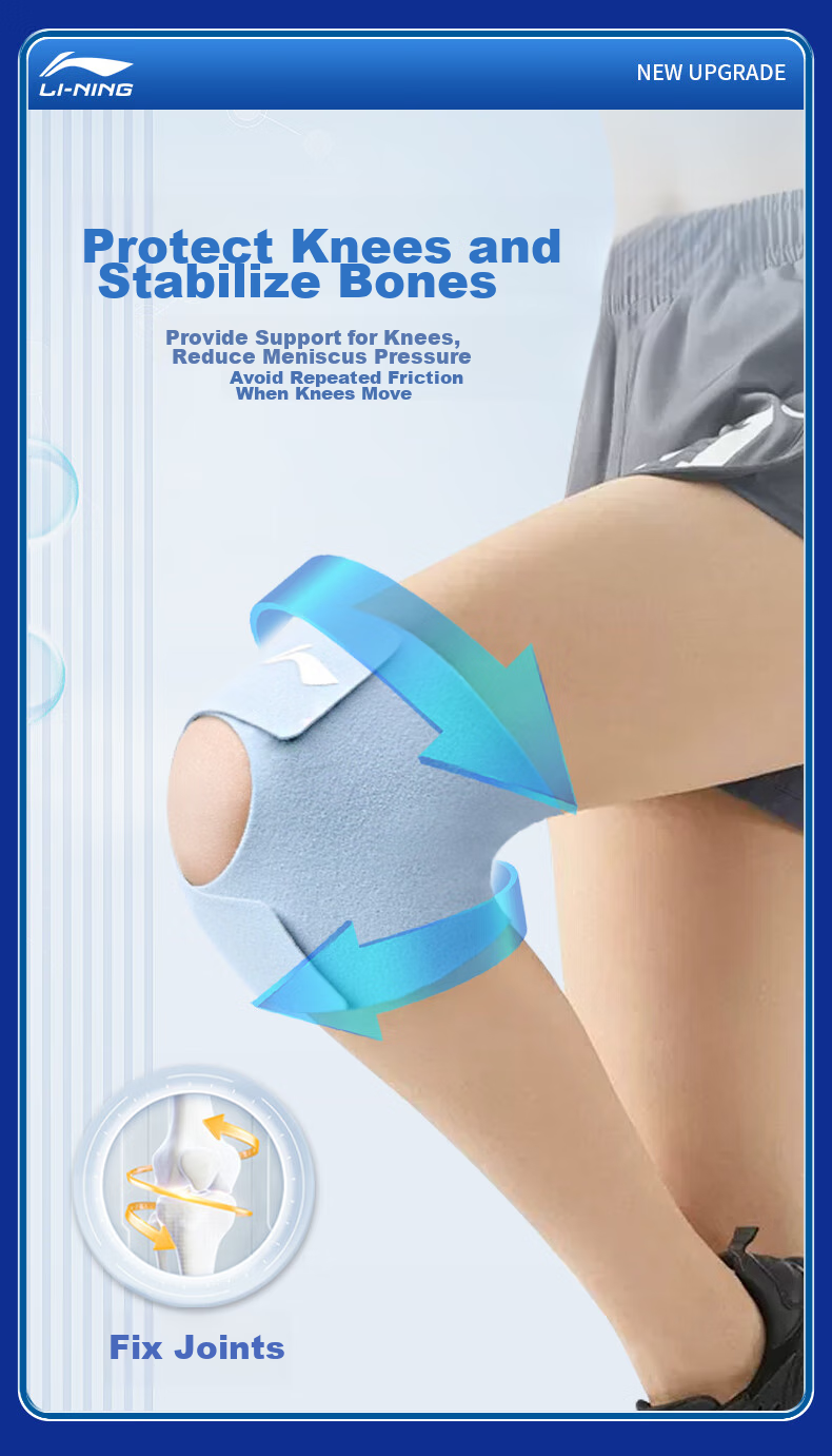 Li-Ning Knee Brace for Meniscus Injury, Sports-Specific Patellar Support for Running, Hiking, Badminton, Joint Protection for Men And Wome 6