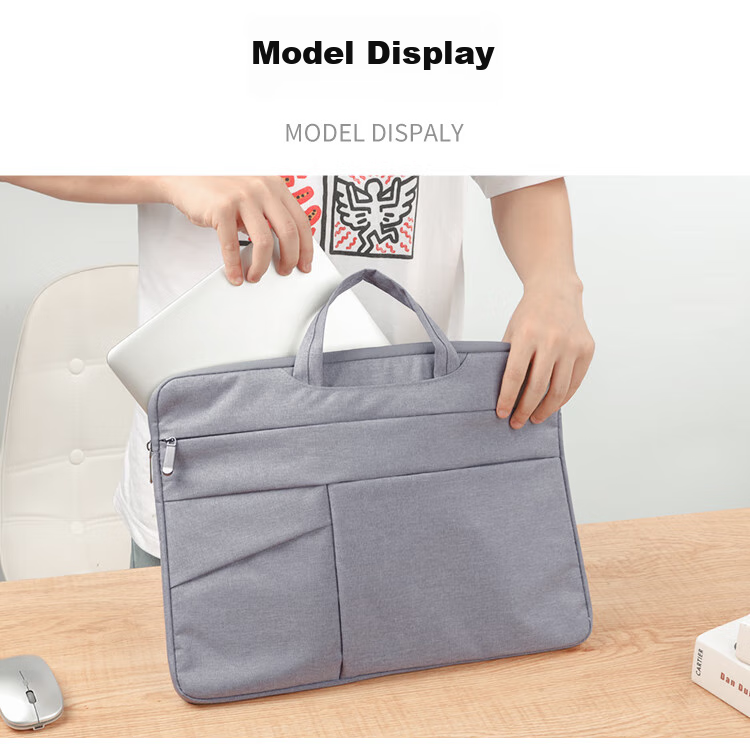 BUBM Laptop Handbag for Men, Suitable for Apple, Lenovo, Huawei 13-Inch Computers, Briefcase Inner Pocket Bag 10