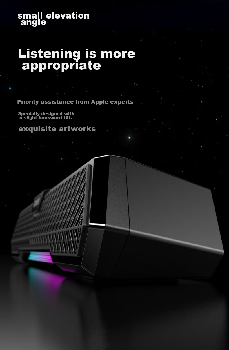 EDIFIER M25 All-In Computer Speakers, Home Desktop Laptop Speakers with RGB Floating Light Effects, High-Fidelity Sound, Black 12