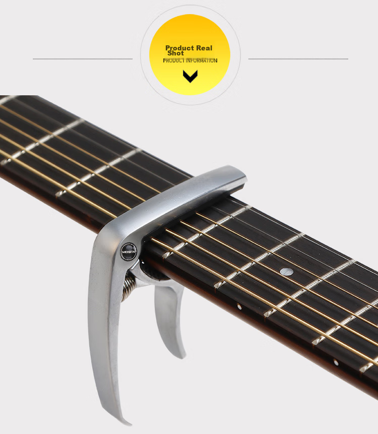 MOSEN MS-31G Tuning Clip, Guitar Ukulele Large Handle Style, Specialized Tuning Clip, Matte Finish 14