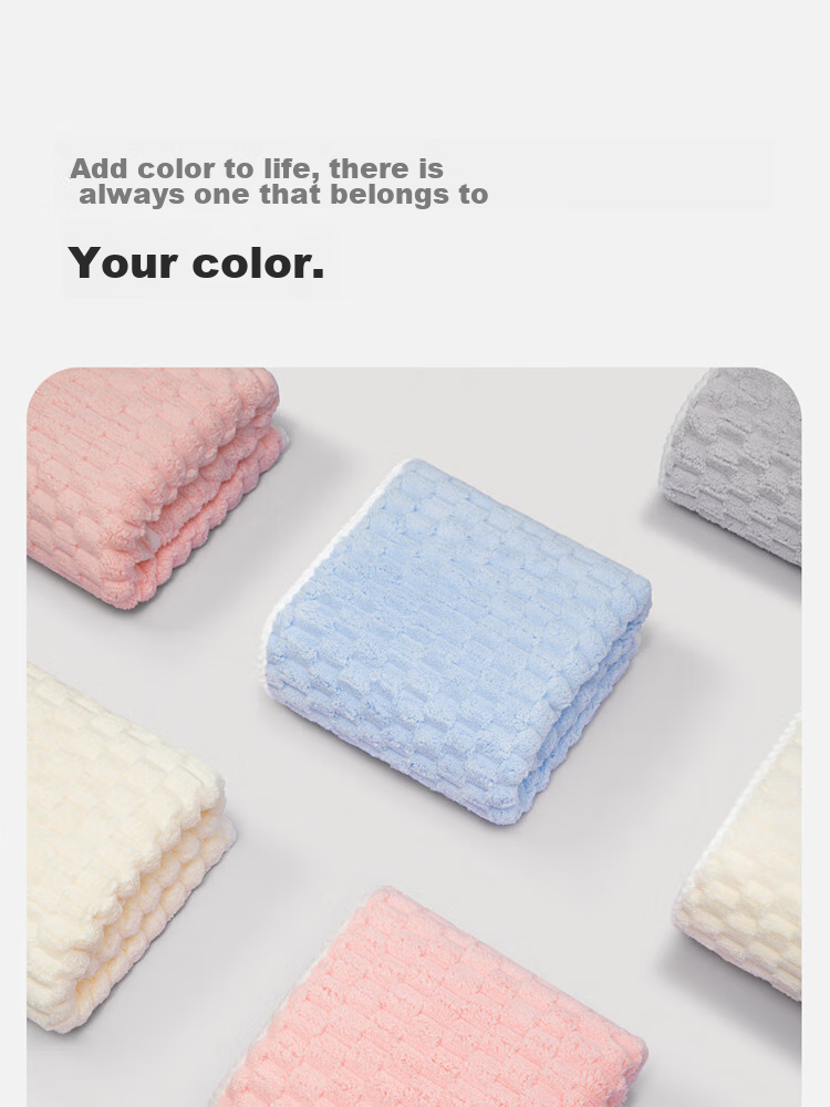 GGT Bamboo Bath Towel Set for Adults, Class A Soft Absorbent Quick-Drying Large Bath Towel And Hand Towel Two-Piece Set, Plain Color Sports Style 14