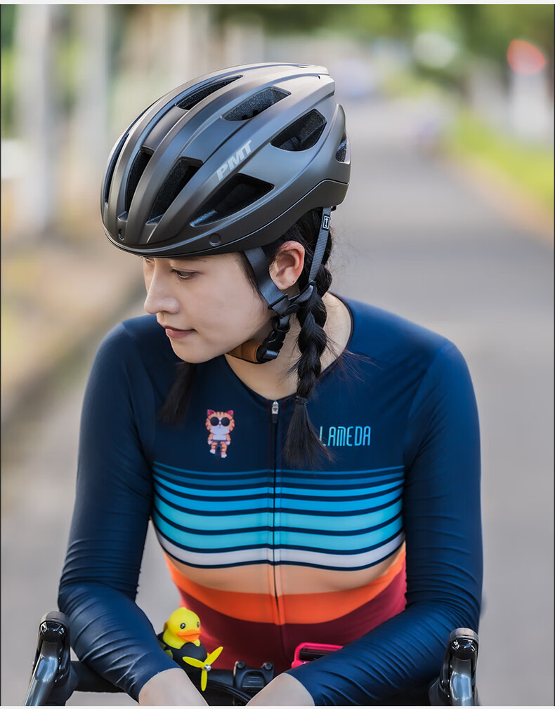 PMT Cycling Helmet for Men And Women, Mountain Bike Road Bike Magnetic Wind Goggles Helmet GOLF White M 15
