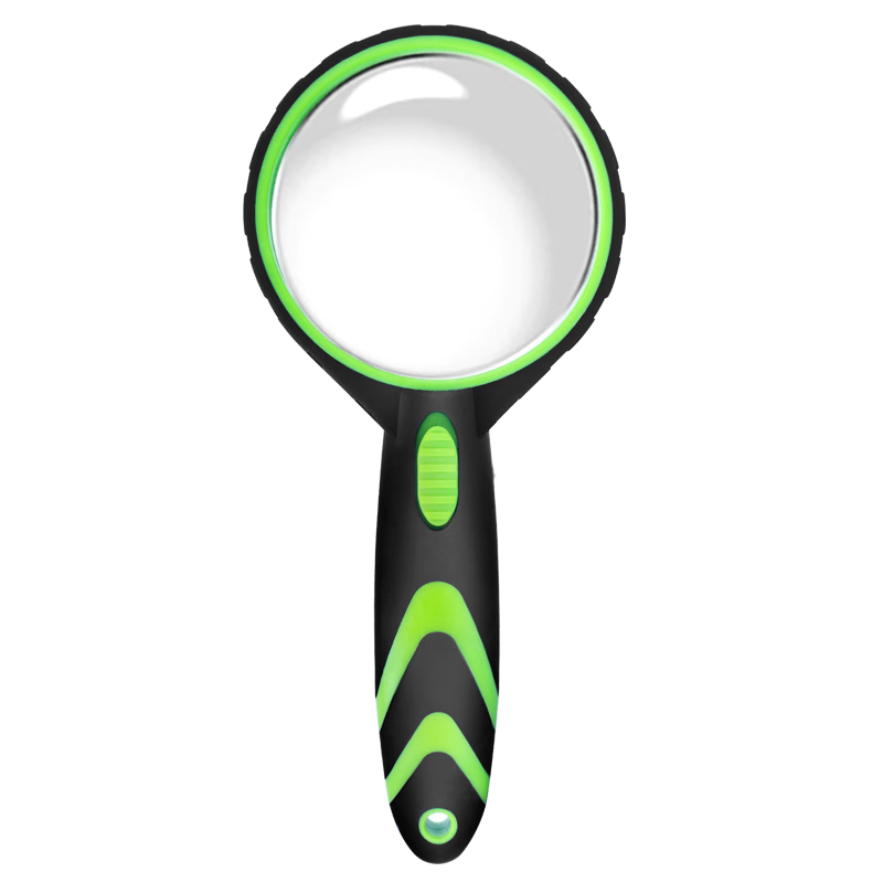 MIXOUT Magnifying Glass with LED Light, High-Definition High-Magnification Portable Natural Observation Glass for Children, Students, And Elderly Reading