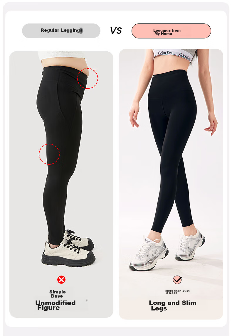 FitonTon Shark Leggings for Women, Autumn And Winter, Butt-Lifting And Tummy Control, High-Waisted, Slightly Compression, Butt-Lifting Band, Tight-Fitting Yoga Pants, Gray, L 8