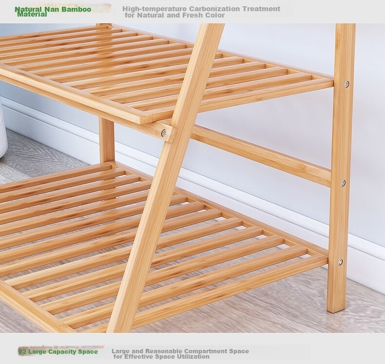 Yijia Flower Stand, Balcony Plant Rack, Multi-Layer Indoor Foldable Flower Stand, Home Simple Storage Rack, 3 Tiers 80 9