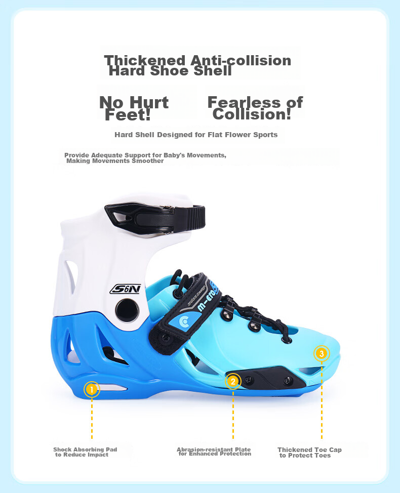 Micro Maiguo Roller Skates for Children, Boys And Girls, Hard Shell Flat Wheels, Micro Straight-Arrangement Inline Skates, S6N Pink Set, Size S 6