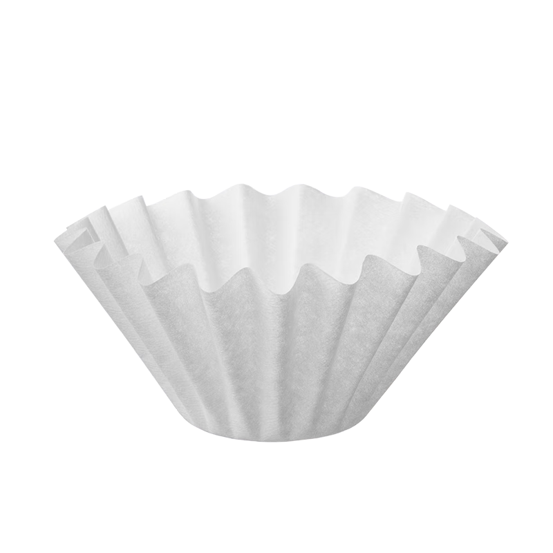 CLITON Coffee Filter Papers, Portable Drip Coffee Maker Filter Papers, Cake Bowl-Shaped Filter Cups, 50 Sheets