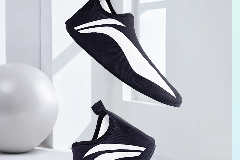 Li-Ning Indoor Sports Yoga Shoes for Men And Women, Fitness Training Soft-Soled Non-Slip Aerobics High-Elasticity Comfortable Quick-Drying Breathable Lightweight 2