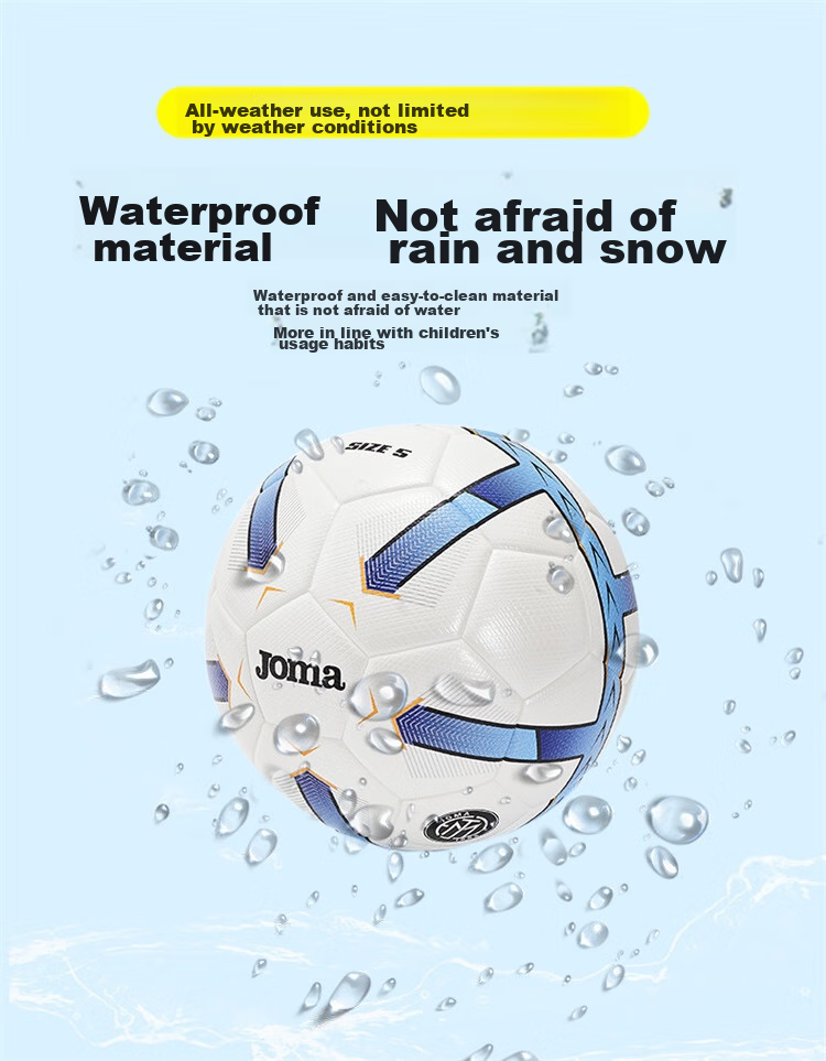 JOMA Soccer Ball Size 4 for Children, Middle School Entrance Exam Standard, Indoor And Outdoor World Cup Match Training, Youth Elementary School Students' Soccer Ball 3