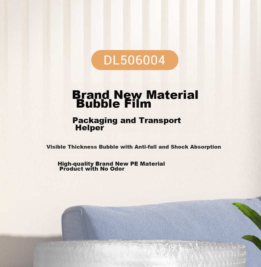 Deli Thick Bubble Wrap, 50 Meters * 40 Cm Packaging Film, Wrapping Film, Siyi Bubble Cushion, Shockproof Express Delivery 1