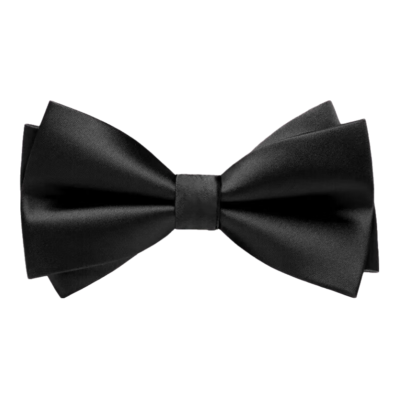 FitonTon Wedding Banquet Garter for Male Groom, Business British Bow Tie, Double-Layer Gift Box Set, New Year And Valentine's Day Gift