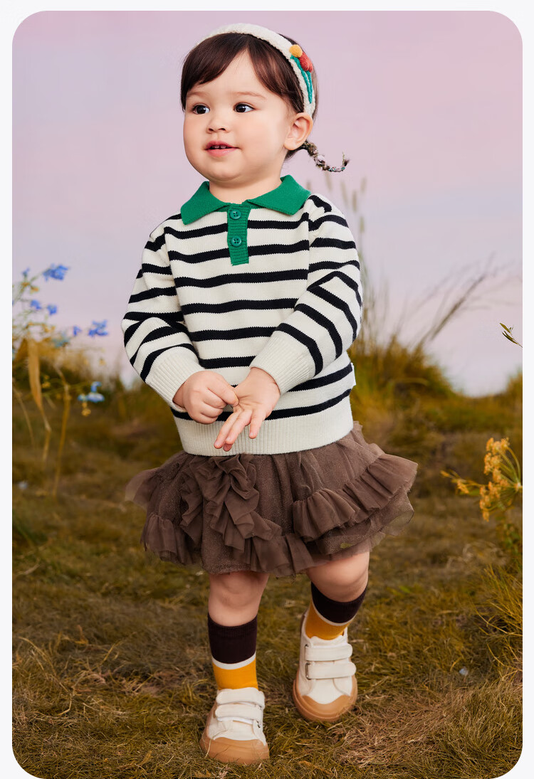 Minibala Children's Sweater for Boys And Girls, New Autumn/Winter 2024 Knitted Sweater Collectio 16