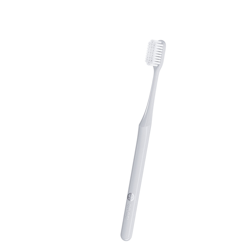 Beiyisheng DR.BEI Soft Bristle Toothbrush, Fine Bristles for Gum Protection, Imported Soft Bristles, Small Brush Head, Youth Version in Gray, Single Pack