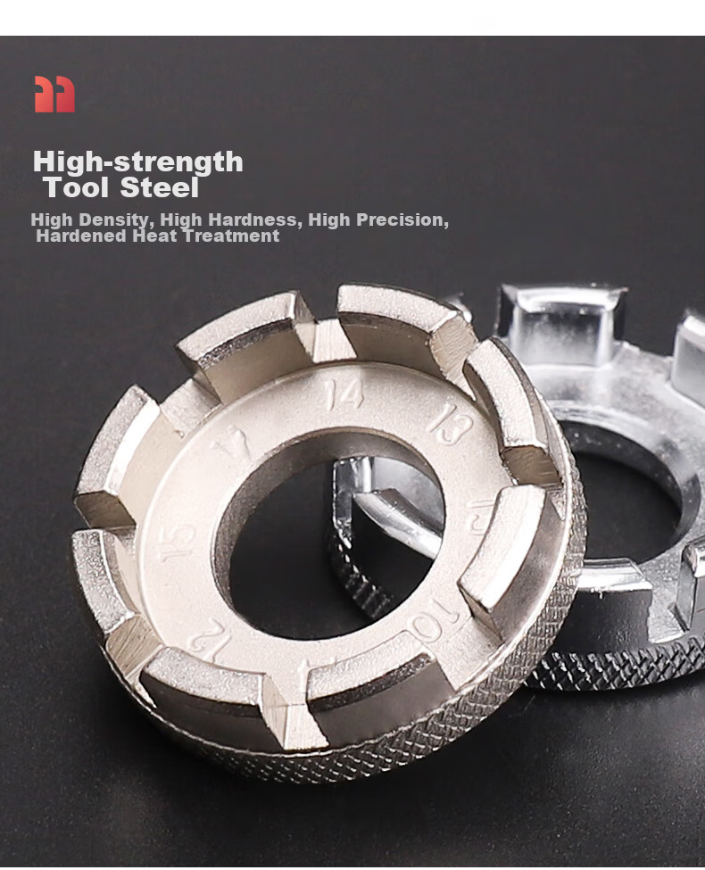 LEBYCLE Bicycle Spoke Wrench, Universal Wheel Spoke Tool, Wheel Tightening Steel Wire Adjustment Tool, Repair And Maintenance Tool 4