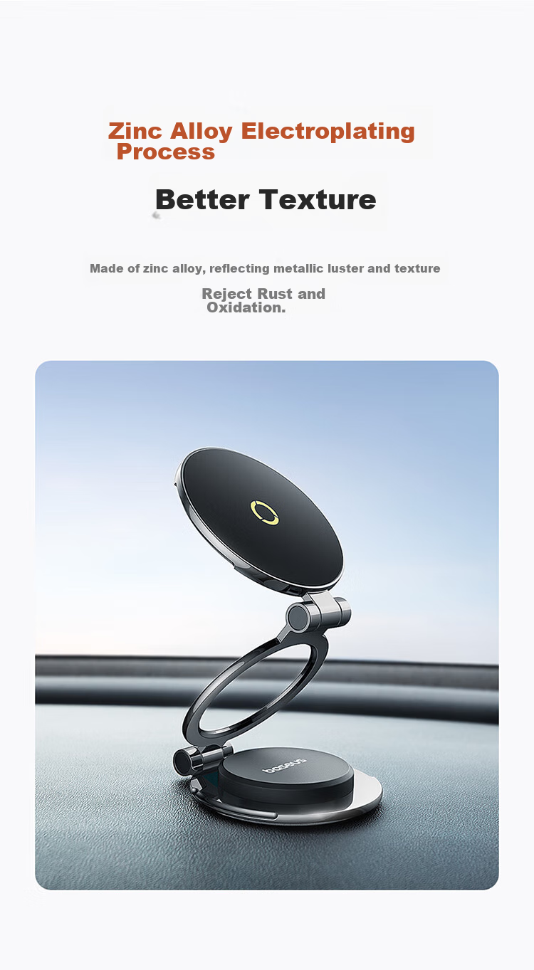 Baseus Car Phone Holder, Magnetic MagSafe Phone Mount for Cars, Universal Car Phone Holder Compatible with Tesla Model 3 And Y 7