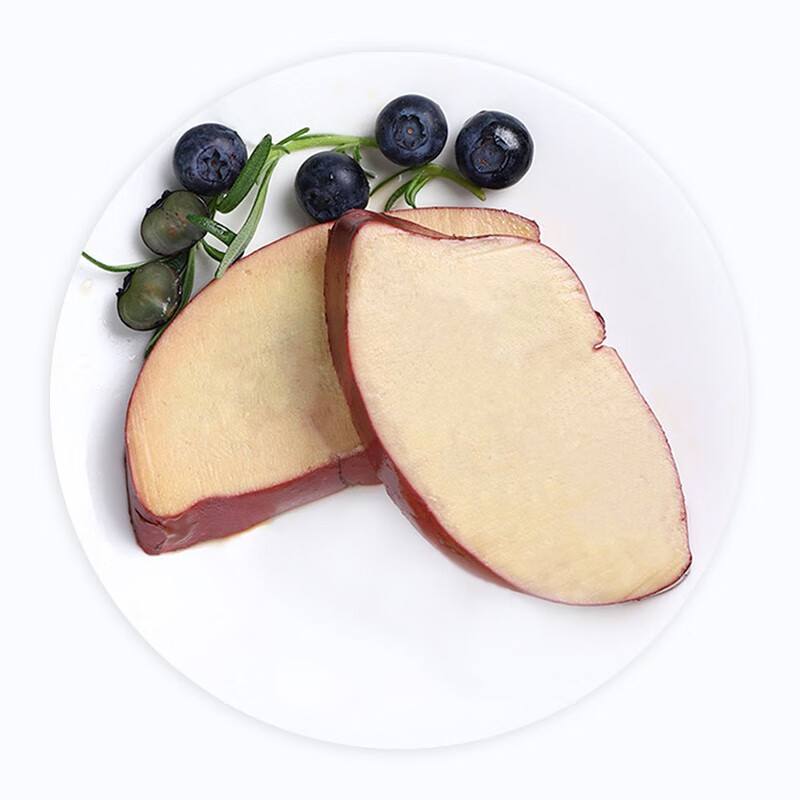 珍百年红酒法式即食蓝莓鹅肝250g刺身日料寿司冰淇淋