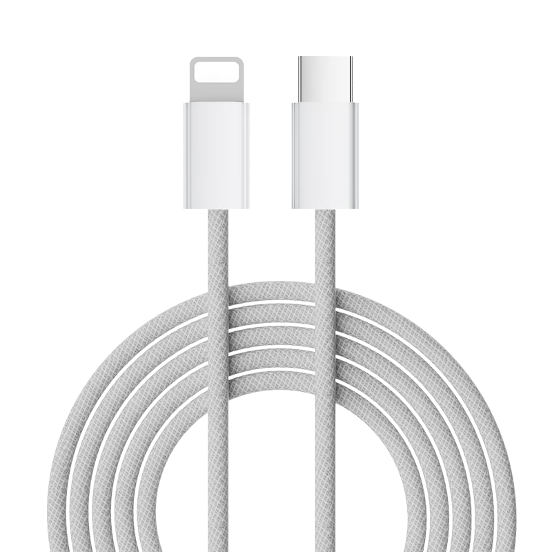 OKSJ Apple Charging Cable, 30W Fast Charging Data Cable [Braided Cable], IPhone14/13/12/11Pro/max Type-C to Lightning, 2 Meters