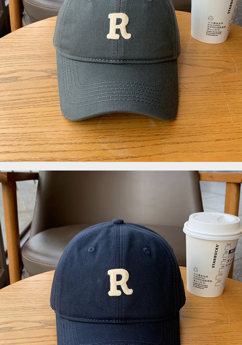 XUEXIMAN Baseball Cap for Men, Trendy Versatile Casual Large Size Korean Style Visor Cap, Sports Sun Protection Hat 15