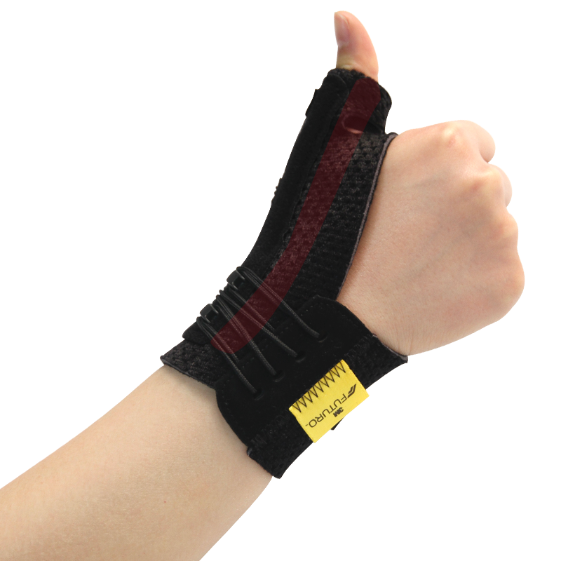 3M Wrist And Finger Splint, Breathable Thumb Sleeve, Sprain Fracture Tendonitis Fixation Brace, Sports Rehabilitation Wrist Support