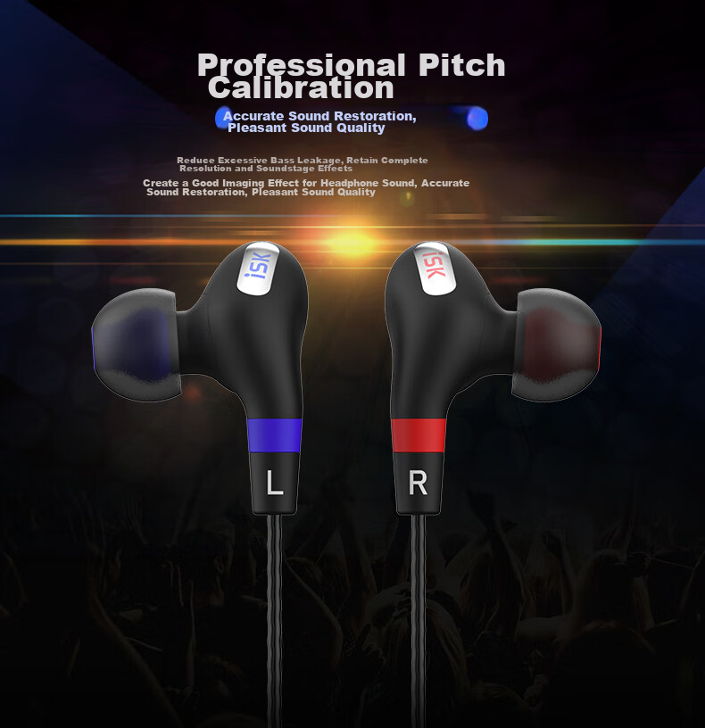 ISK SEM9 In-Ear Sports Monitoring Headphones for Mobile Phones, Computers, Sound Cards, Karaoke, Recording, Live Streaming Monitoring with Ear Return, High-Fidelity Gaming And Music Earplugs, Comfortable to Wear 7
