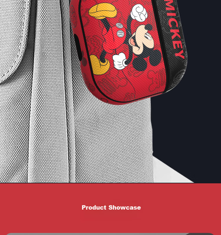 ESCASE AirPods Third Generation Protective Case, Apple Third Generation Earphone Case, Bluetooth Box Cartoon Wireless Silicone Texture Soft Trendy Earphone Accessory, Men's Personalized Creative Full Body Style, Gray 13