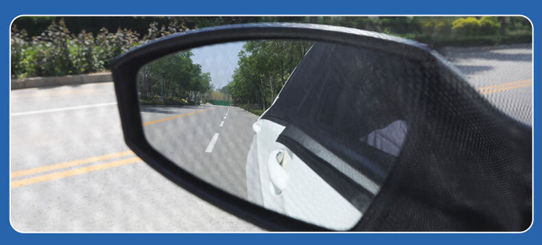 KOOLIFE Car Sunshade, Window Sunshade, Anti-UV Cover, Side Window Sunshade, Mosquito Net, Screen Window, Heat Insulation, Anti-Willow Polle 6