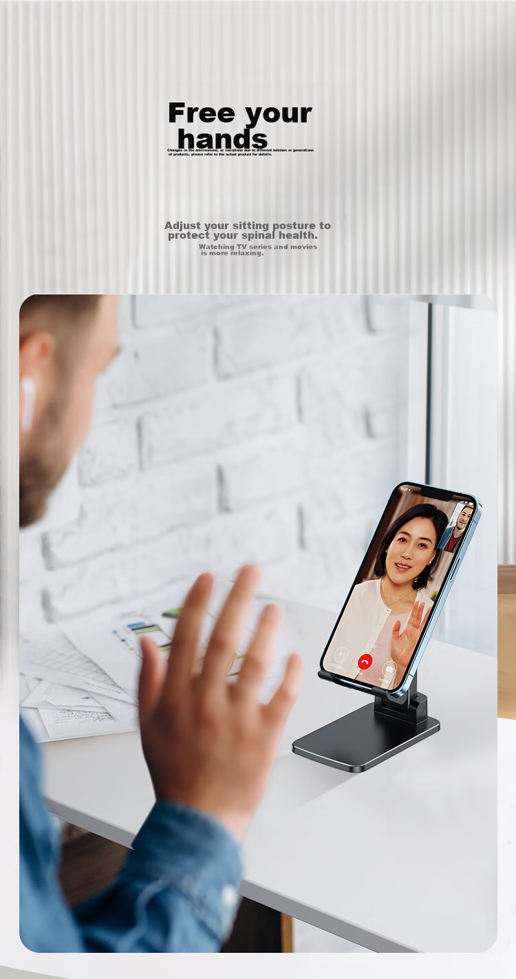 KOVOL Phone Stand, IPad Tablet Holder, Multifunctional Lazy Desktop Stand, Bedside Stand for Live Streaming, Gaming, Reading, Online Classes, Postgraduate Entrance Exam Preparation, Binge-Watching, Compact And Foldable 7