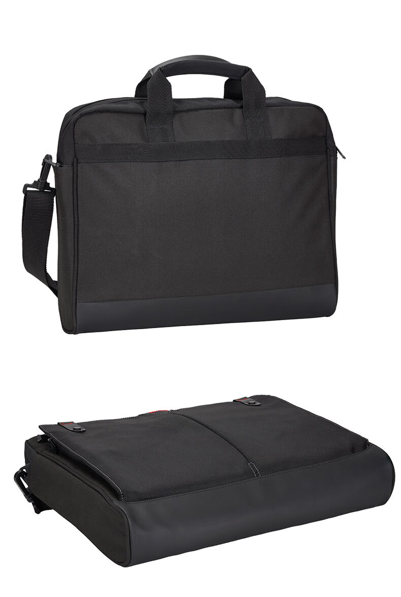TARGUS Commuter Shoulder Laptop Bag, 15.6-Inch Business Lightweight Briefcase, Handbag, Single Crossbody Bag, Black, 515 16