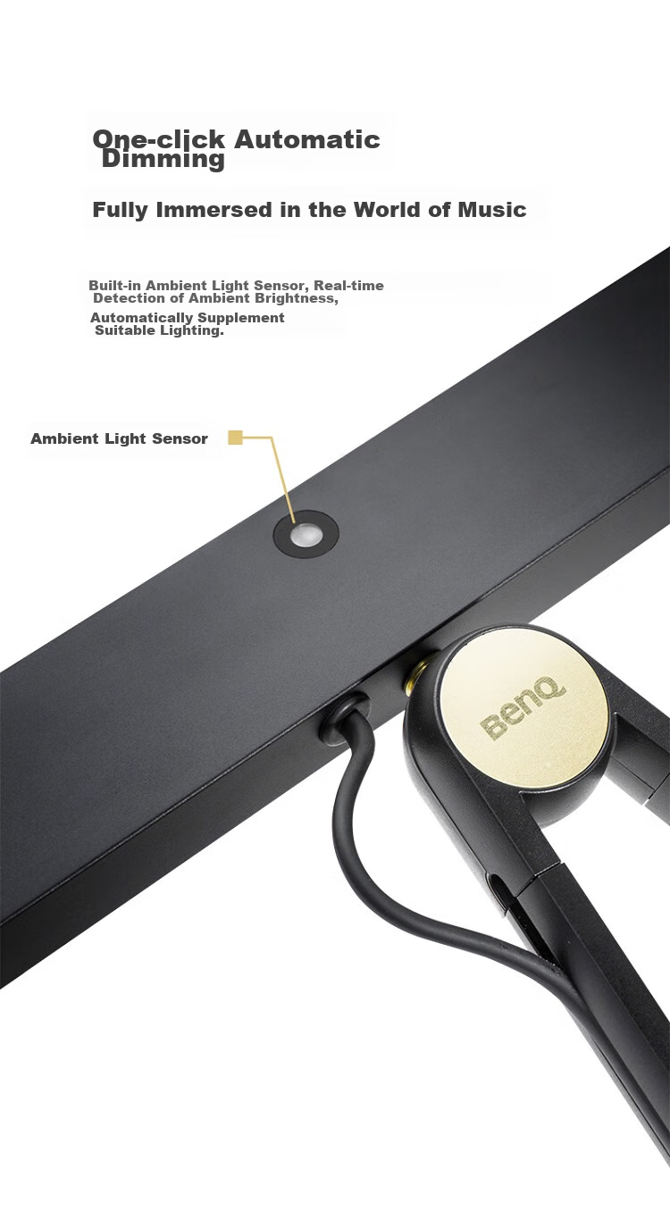 BenQ PianoLight Eye-Protection Full-Spectrum LED Smart Detection Piano Light for All Ages 7