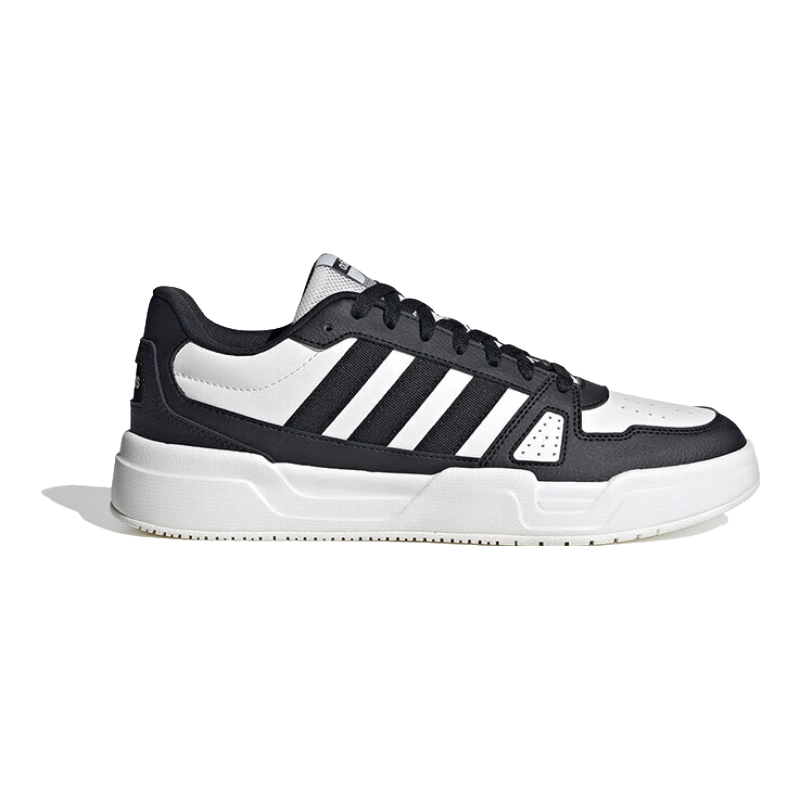 Adidas Casual Sports Sneakers, Versatile Couple Style, Trendy Korean Version, Breathable Men's Shoes, UK Size 7.5, EU Size 41