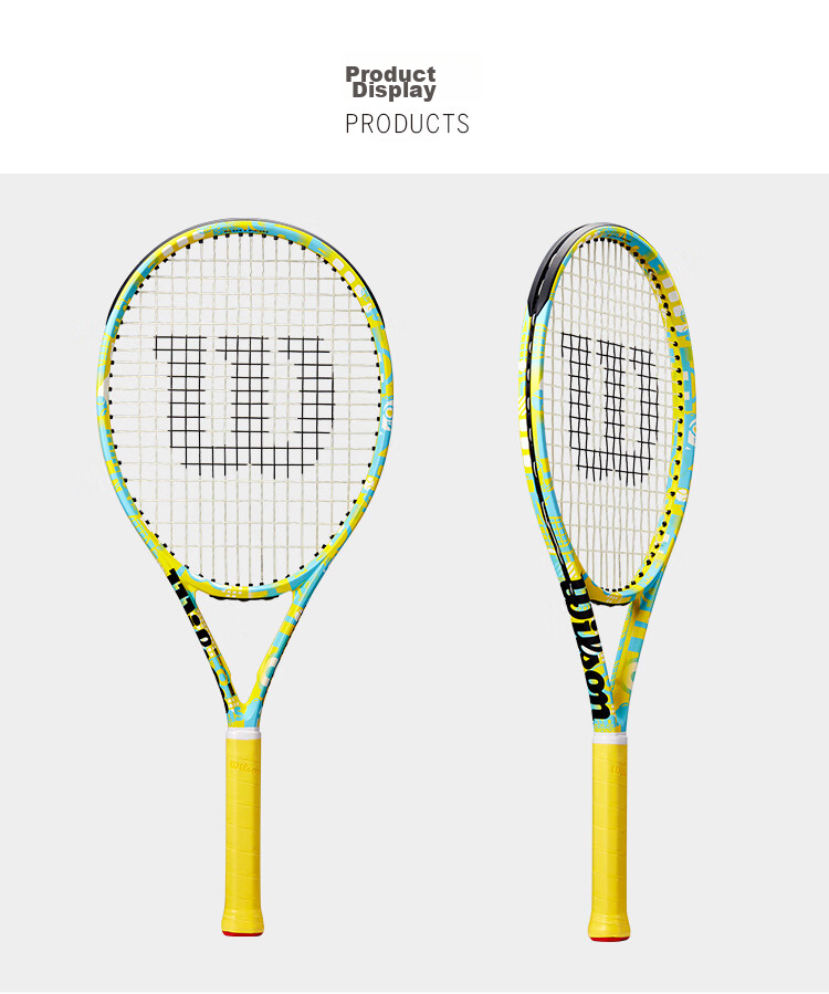 Wilson 2025 Children's Tennis Racket, Youth Full Carbon Professional Racket ULTRA 26 V5 9