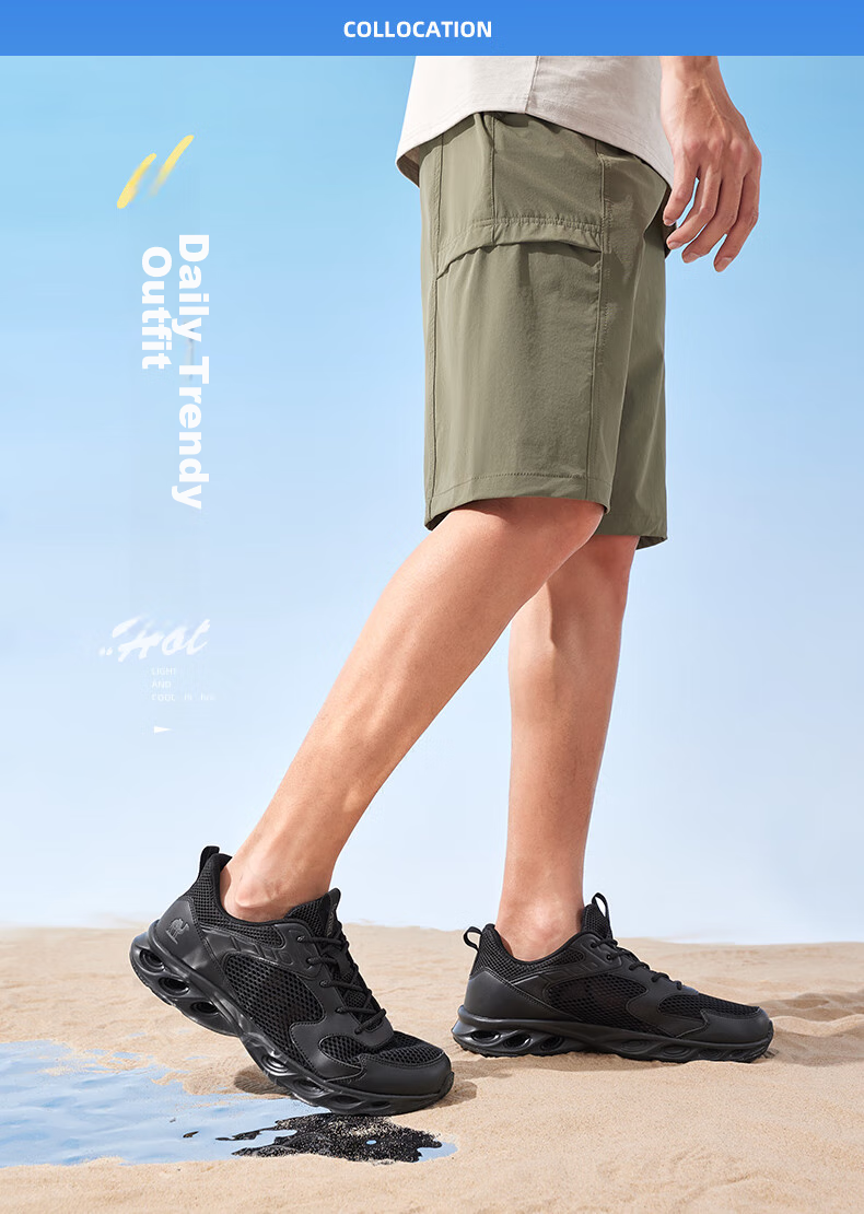 CAMEL Sports Shoes, New Summer Men's Shoes, Breathable Mesh, Non-Slip Shock-Absorbing, Casual Sneakers for Fathers And Elderly 7