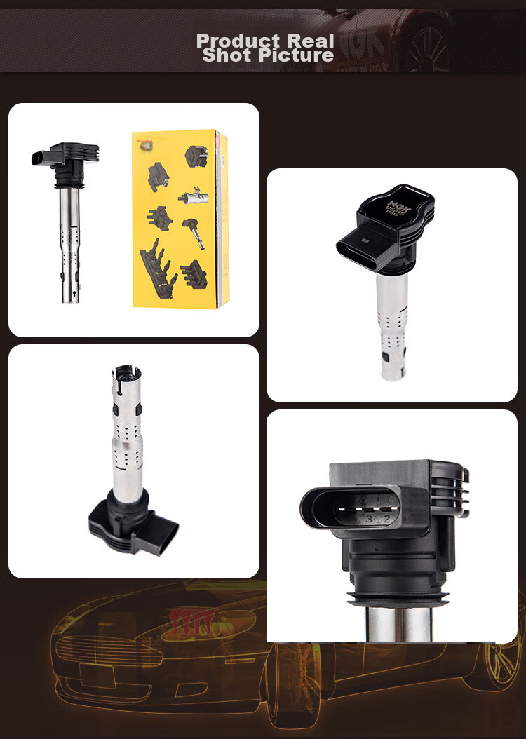 NGK Ignition Coil U5330 Single Pack for Audi Q3, Lavida, Langxing, Lingdu, Tiguan, Touran, Magotan, Jetta, Superb 7