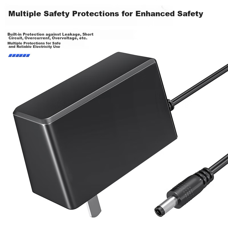 Адаптер питания COMPCCTV 12V2A для видеонаблюдения, универсальный, для монитора, жесткого диска, роутера, камеры, круглый разъем DC