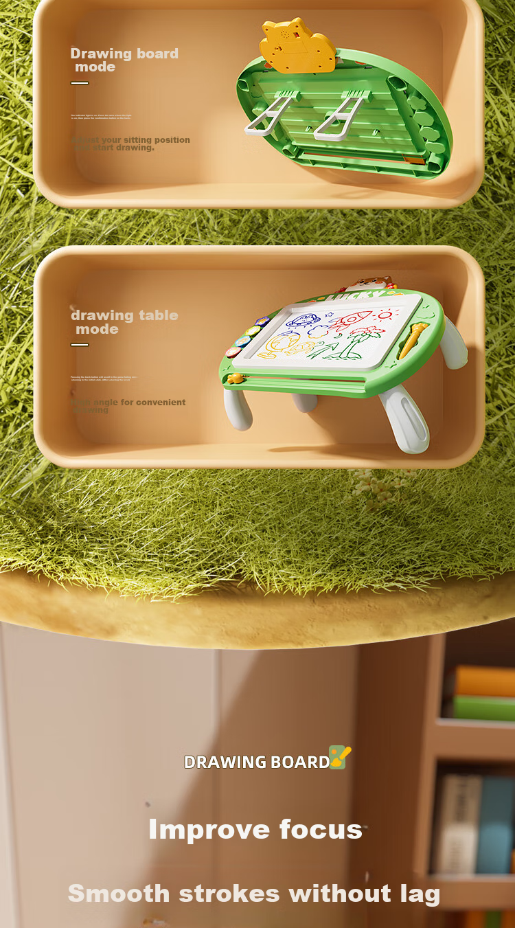 Miaobeile Children's Magnetic Drawing Board Toy, Home Use for Kids Aged 3-6, Magnetic Writing Pad, Doodle, Educational Toy, Baby Birthday Gift 10