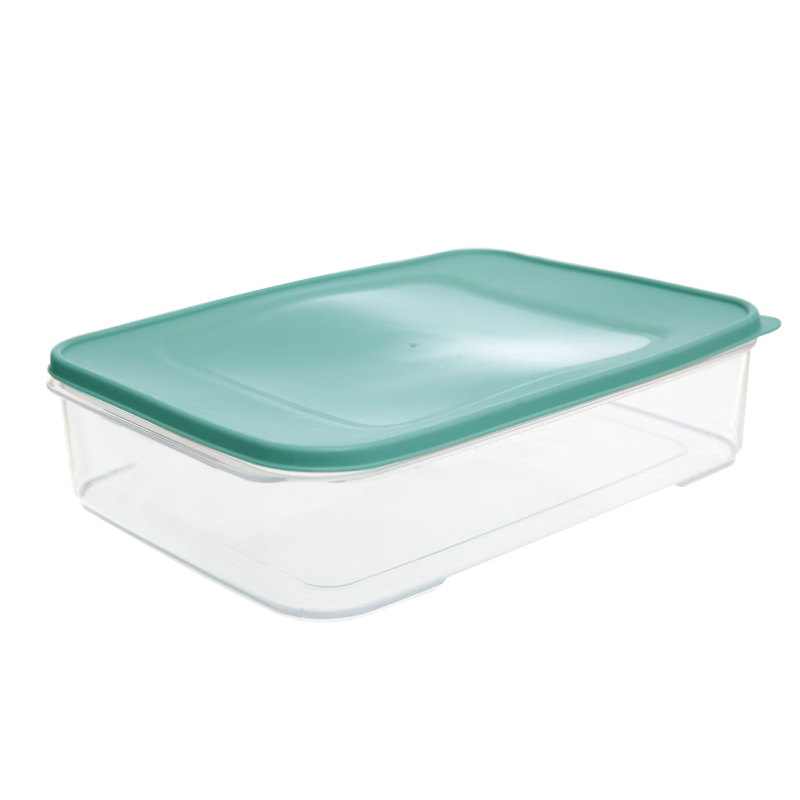 Xitianlong Antibacterial Food Storage Container, Large Capacity, Food-Grade, Refrigerator Organizer Box, Kitchen Vegetable And Fruit Freezer Container, 4.5L*3