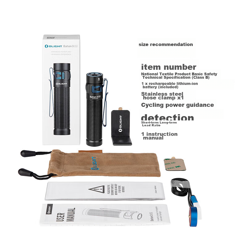 OLIGHT Baton 4 Pro Compact High-Intensity Flashlight Long Battery Life Portable Outdoor Emergency Light 11