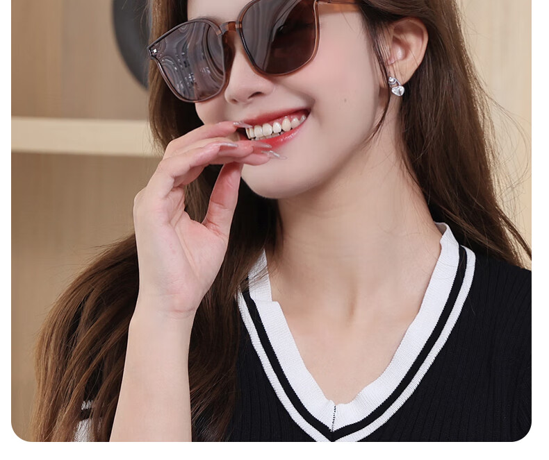 HB Folding Polarized Sunglasses 341-Jazz Black, Unisex Sun Protection Portable UV-Resistant Driving Fishing Sunglasses 7